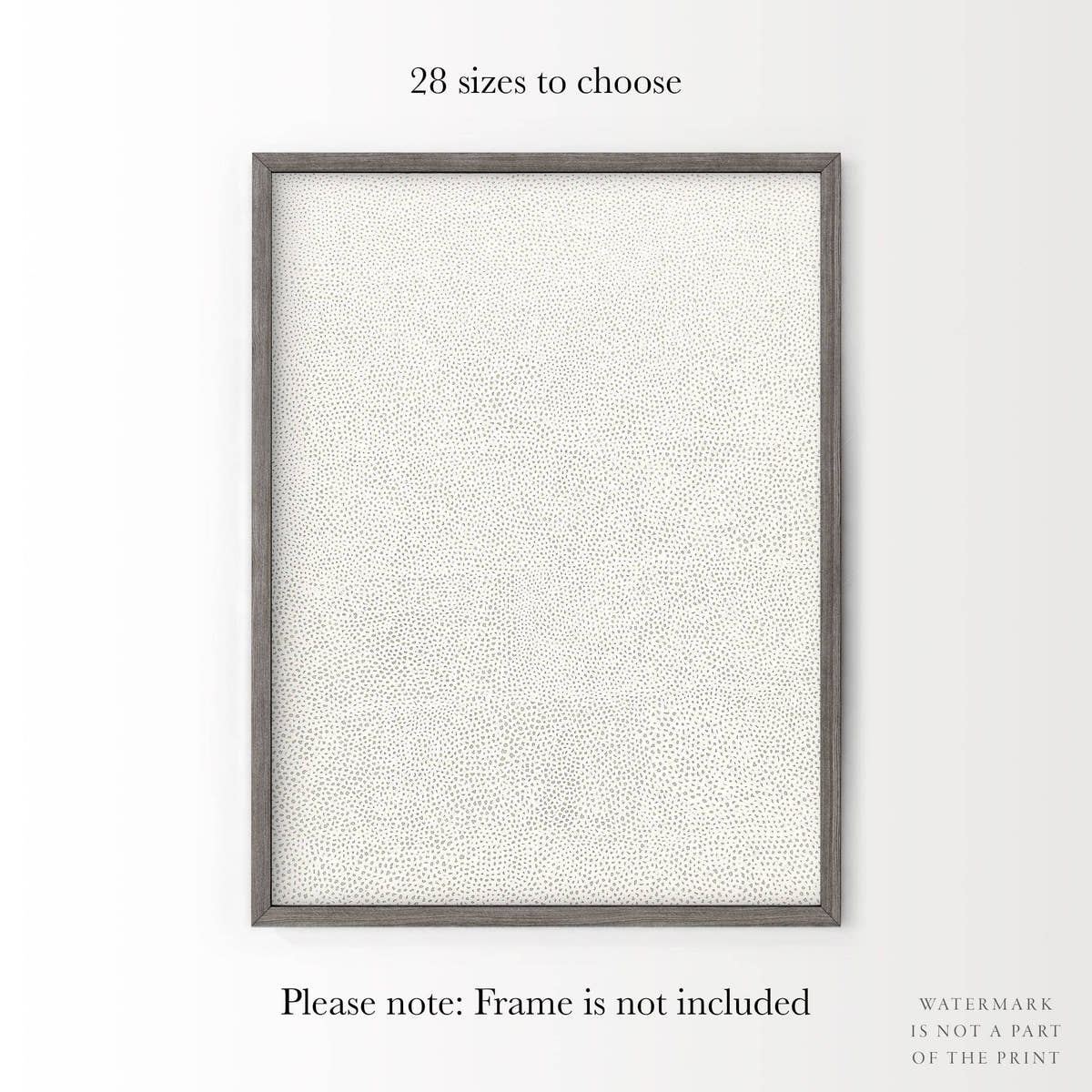 Yayoi Kusama Print, Contemporary Wall Decor, White Dots