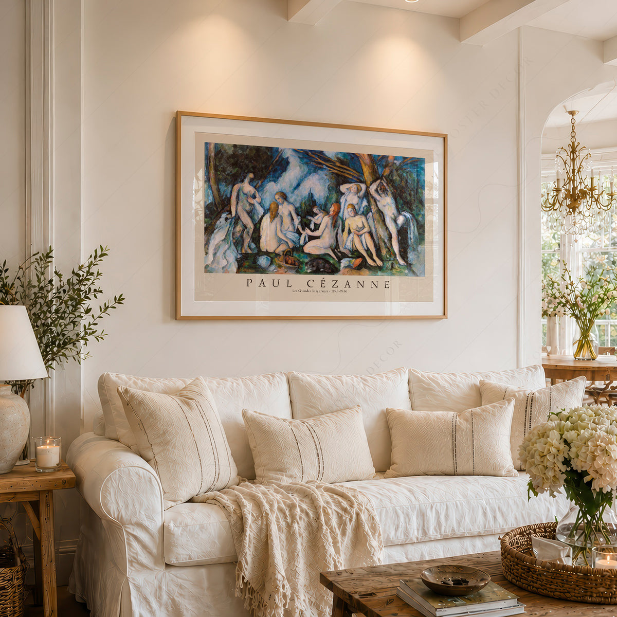 Paul Cezanne Bathers Exhibition Poster Art Print — artwork preview 6