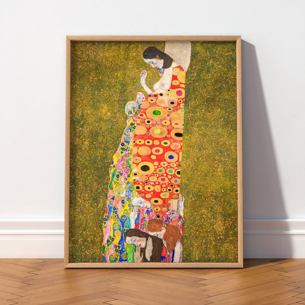Gustav Klimt Hope II Art Print – Art Nouveau Wall Art Poster — artwork preview 2