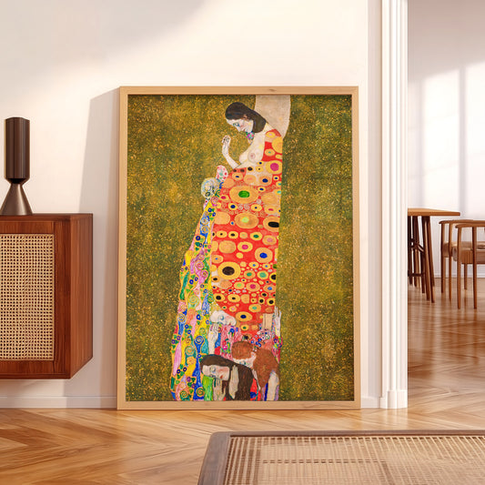 Gustav Klimt Hope II Art Print – Art Nouveau Wall Art Poster — artwork preview 5