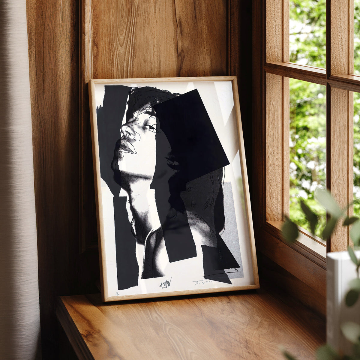 Andy Warhol Mick Jagger Portrait Print – Pop Art Wall Decor Poster — artwork preview 7