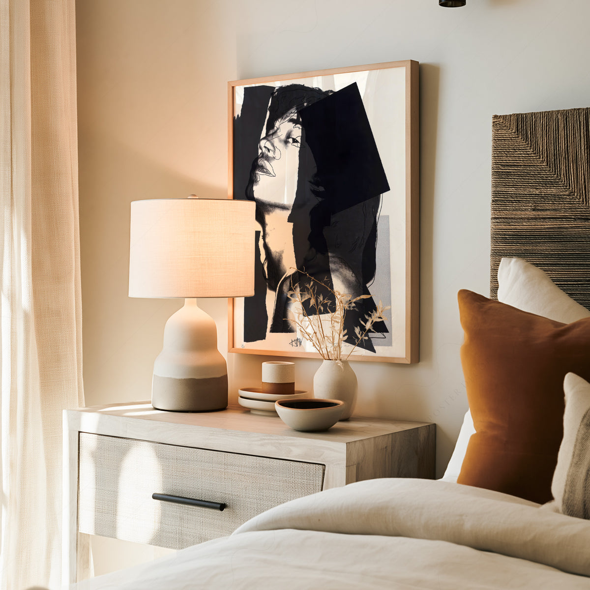 Andy Warhol Mick Jagger Portrait Print – Pop Art Wall Decor Poster — artwork preview 19