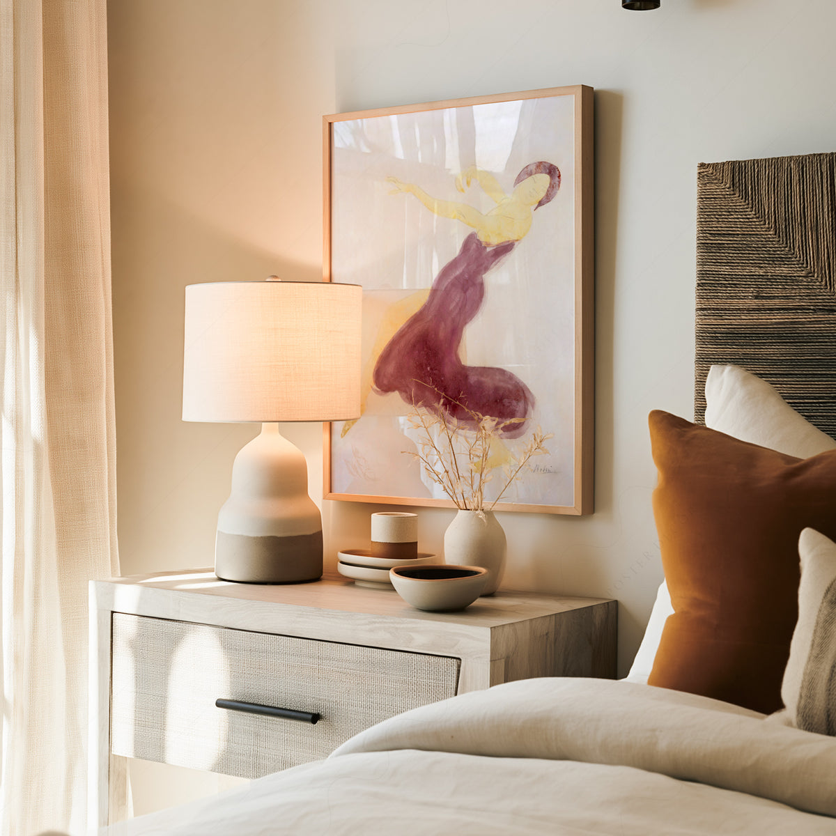 Auguste Rodin Dancer in Purple Art Print — artwork preview 19