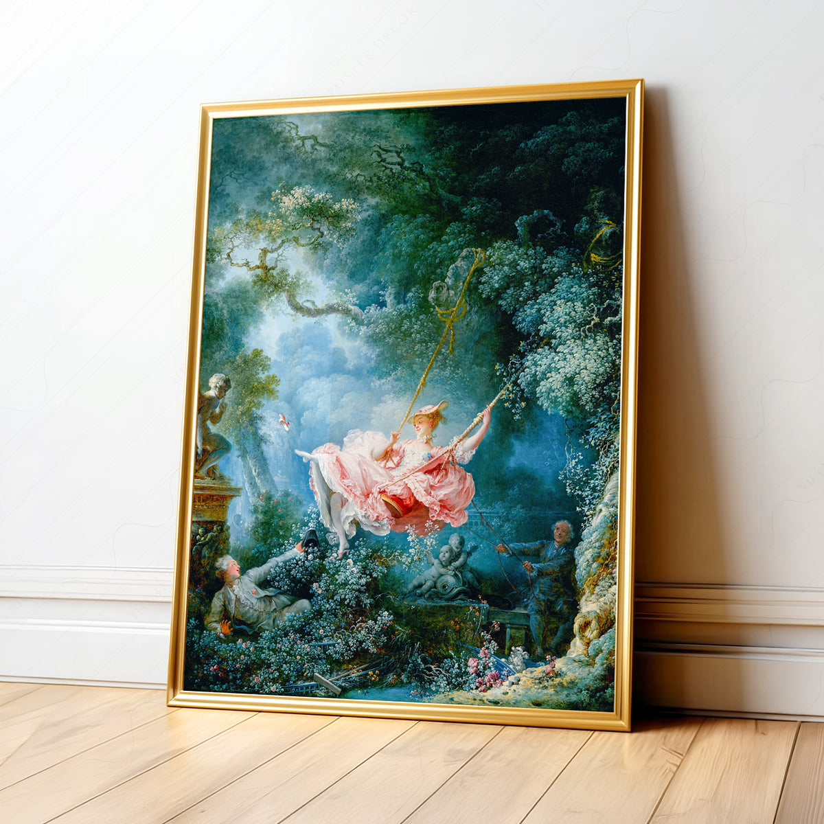 The Swing Art Print — artwork preview 1