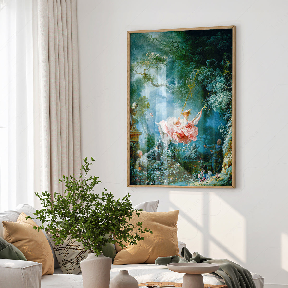 The Swing Art Print — artwork preview 6