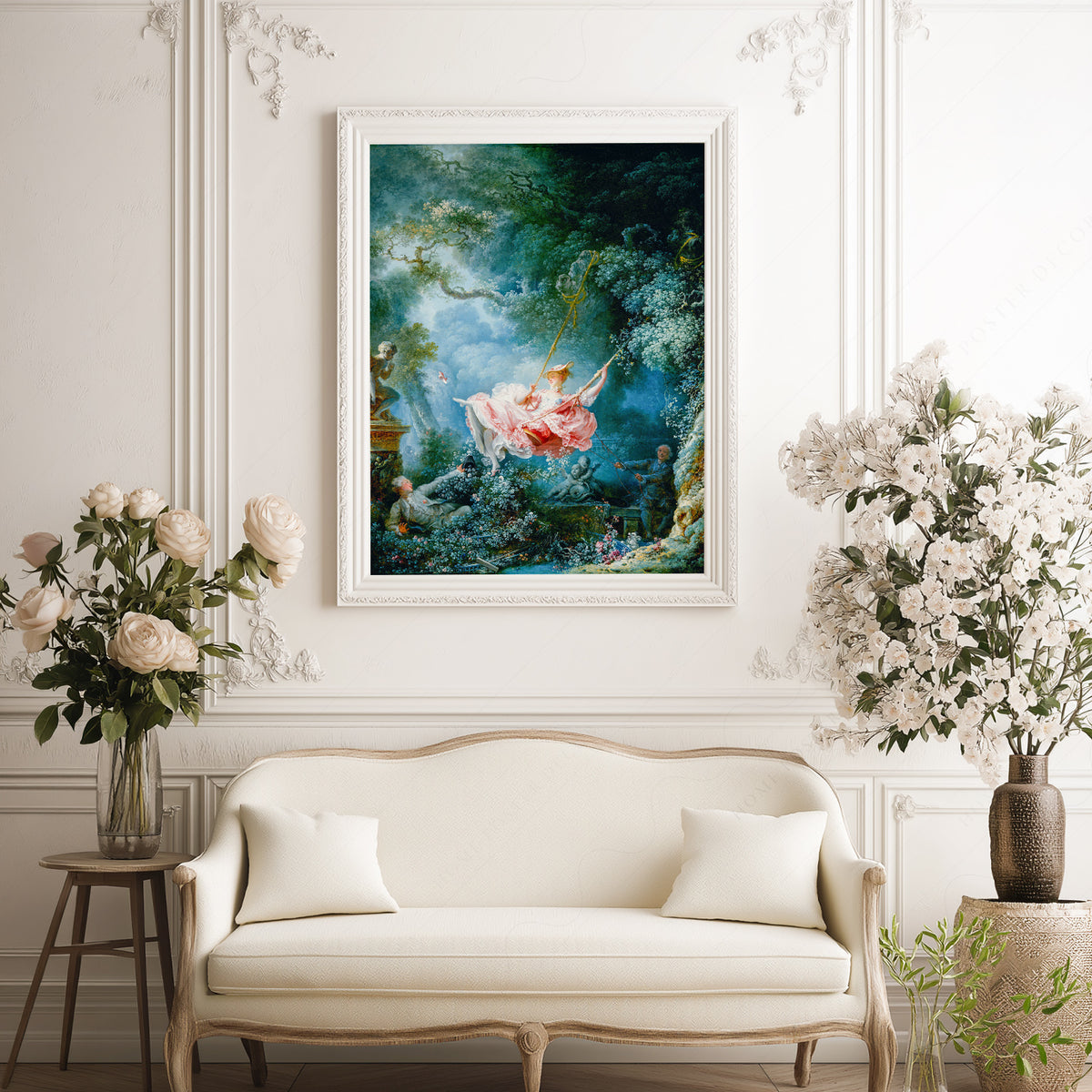 The Swing Art Print — artwork preview 17