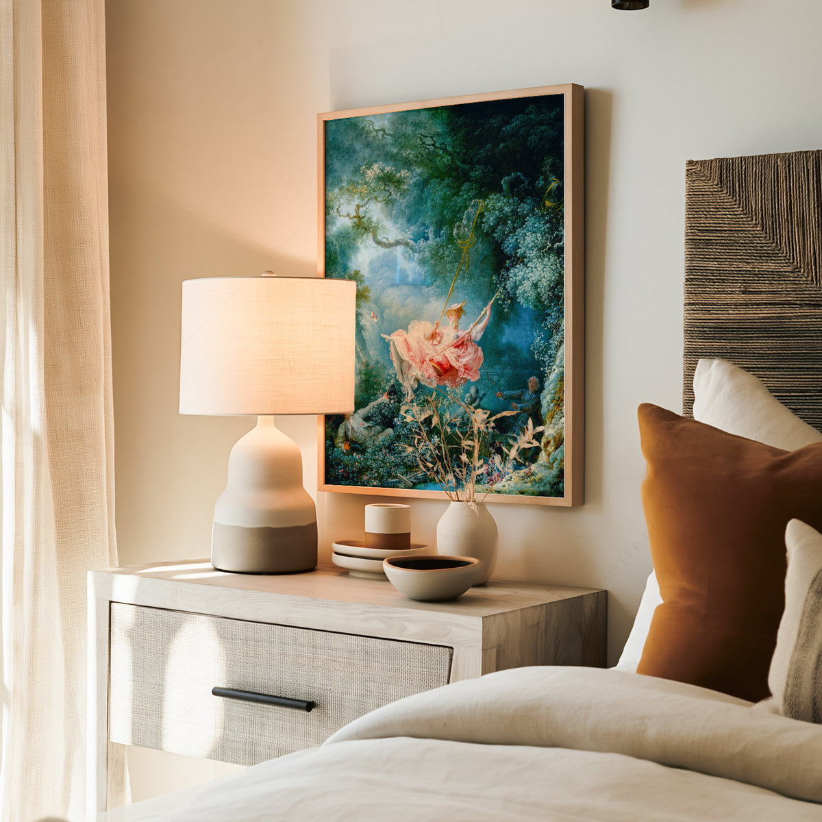 The Swing Art Print — artwork preview 19