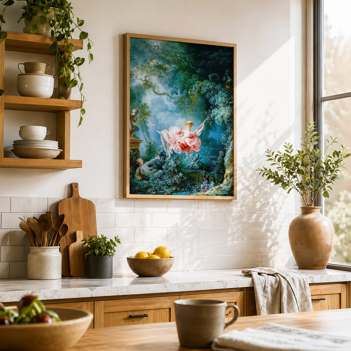 The Swing Art Print — artwork preview 23