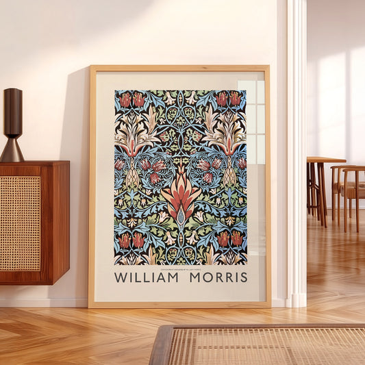 William Morris Snakeshead Art Print – Arts and Crafts Wall Decor — artwork preview 5