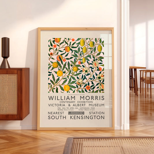 William Morris Fruit Pomegranate Exhibition Poster – Botanical Wall Art — artwork preview 5