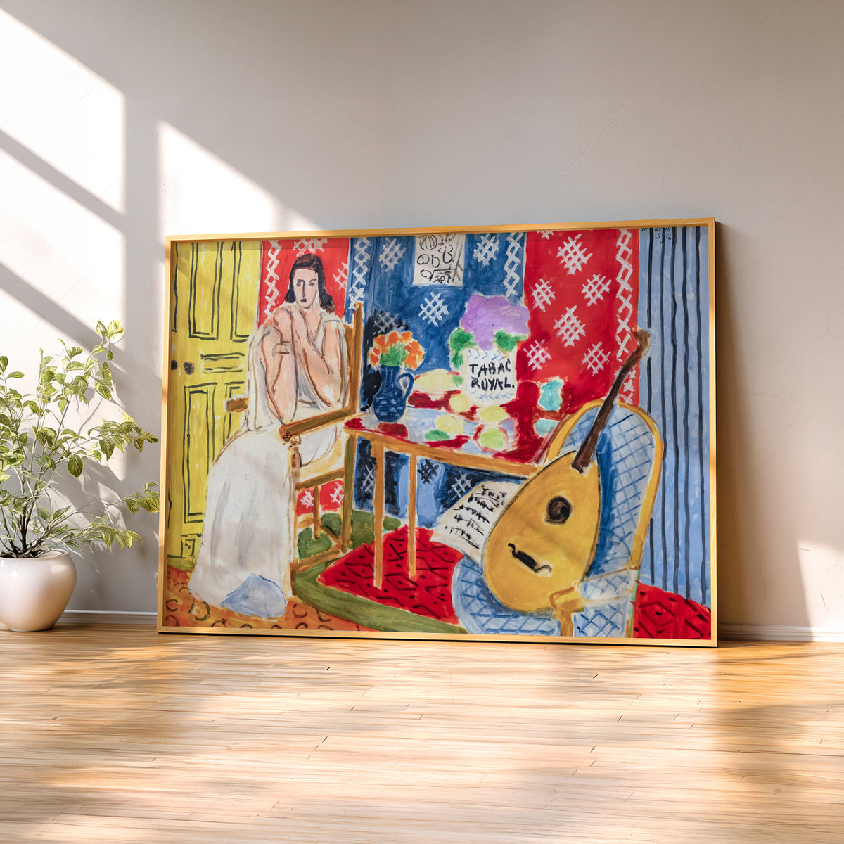 Henri Matisse Tabac Royal Interior Art Print — artwork preview 2