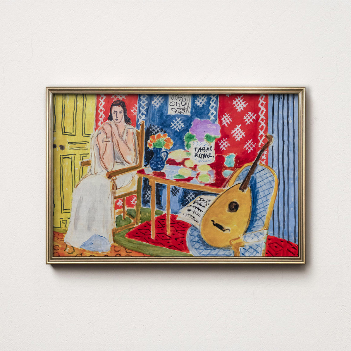 Henri Matisse Tabac Royal Interior Art Print — artwork preview 7