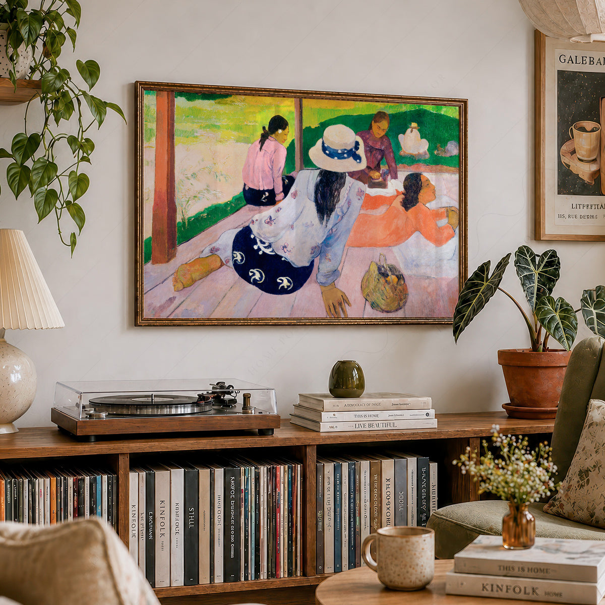 Paul Gauguin The Siesta Art Print — artwork preview 19