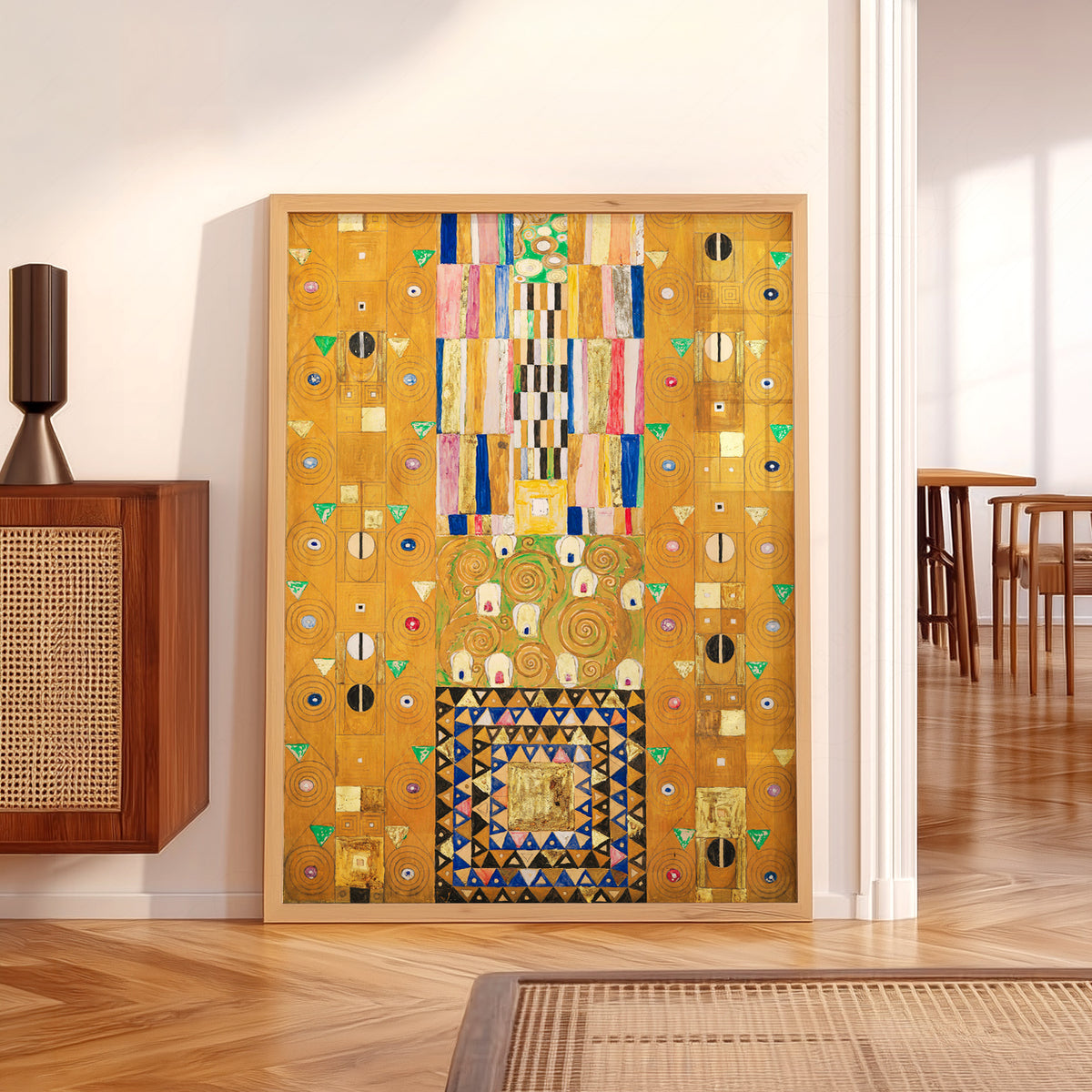 Gustav Klimt Golden Knight Art Print — artwork preview 5