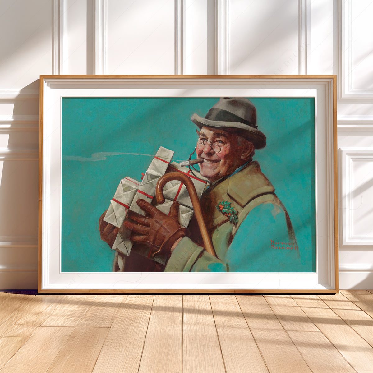 Old Christmas Art Print — artwork preview 5