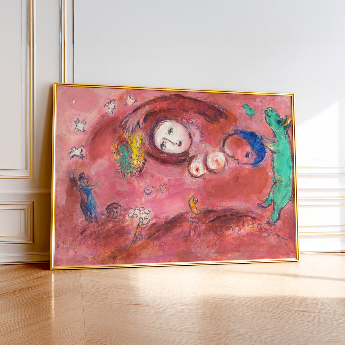 Marc Chagall Spring in the Meadow Art Print — artwork preview 1