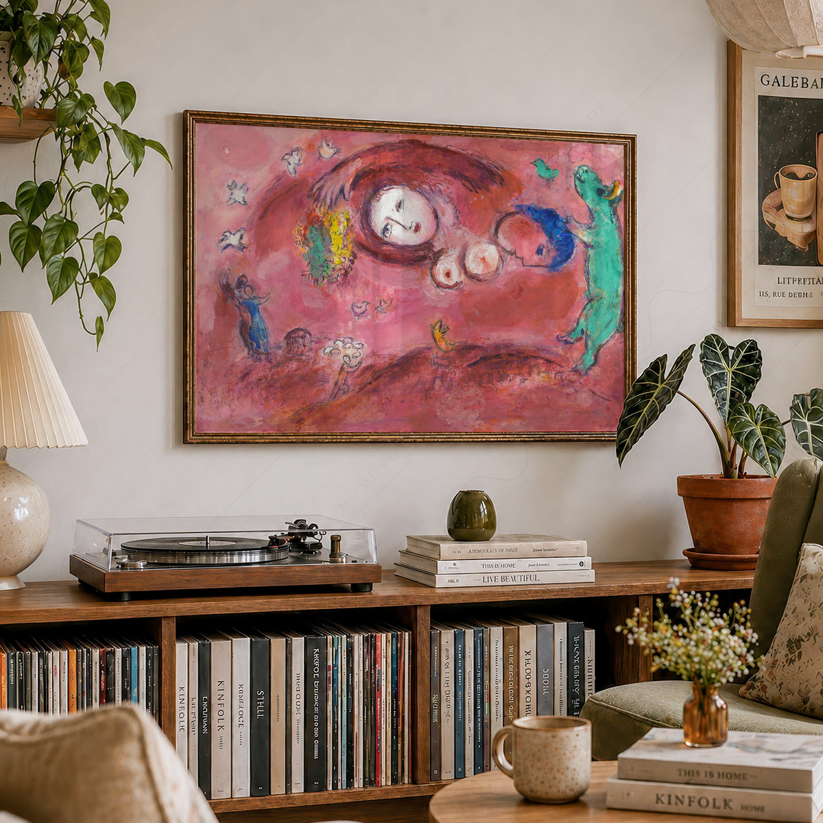 Marc Chagall Spring in the Meadow Art Print — artwork preview 19