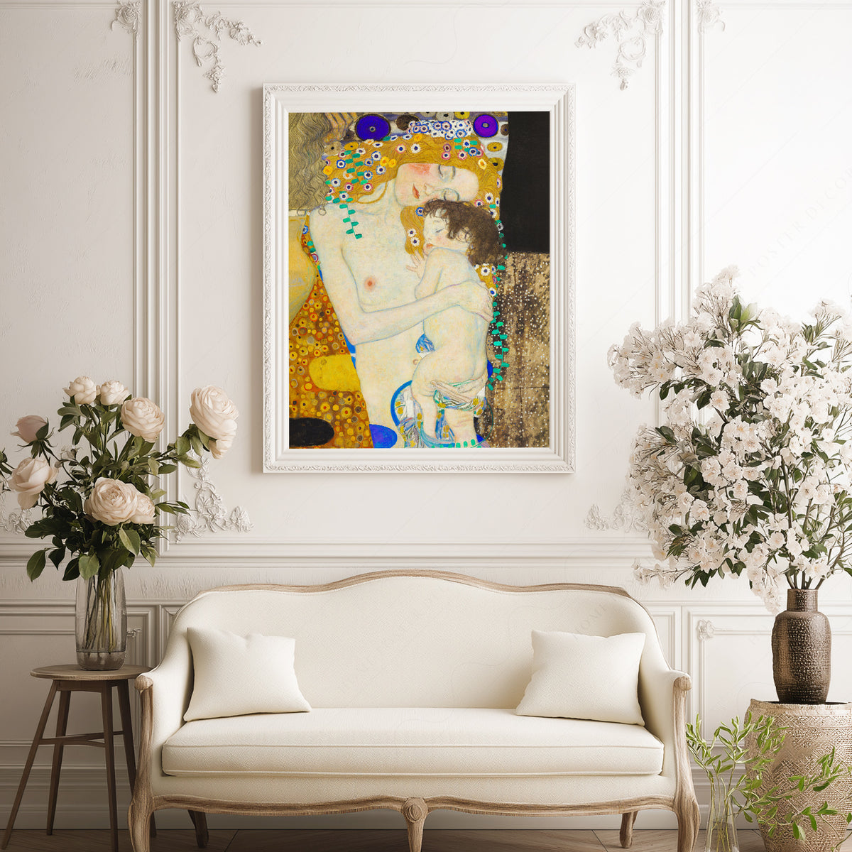 Gustav Klimt Mother and Child Art Print — artwork preview 17