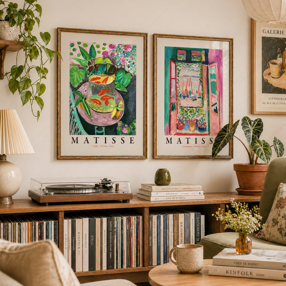 Henri Matisse Goldfish and Open Window Exhibition Pair – Set of 2 Art Prints — artwork preview 23