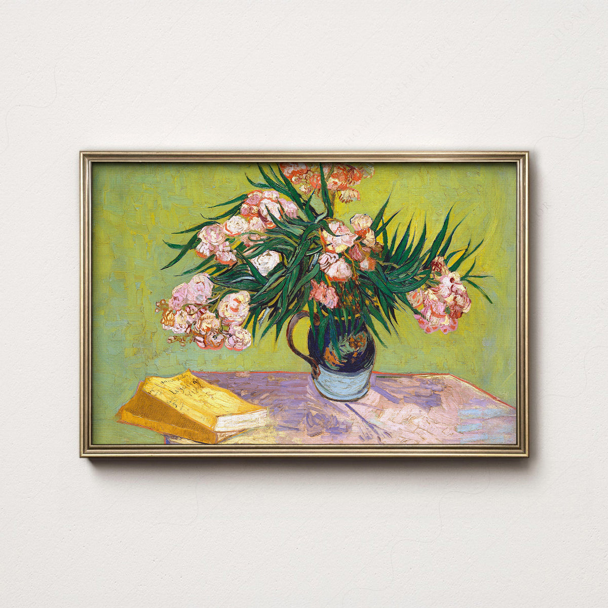 Vincent van Gogh Oleanders Art Print — artwork preview 7
