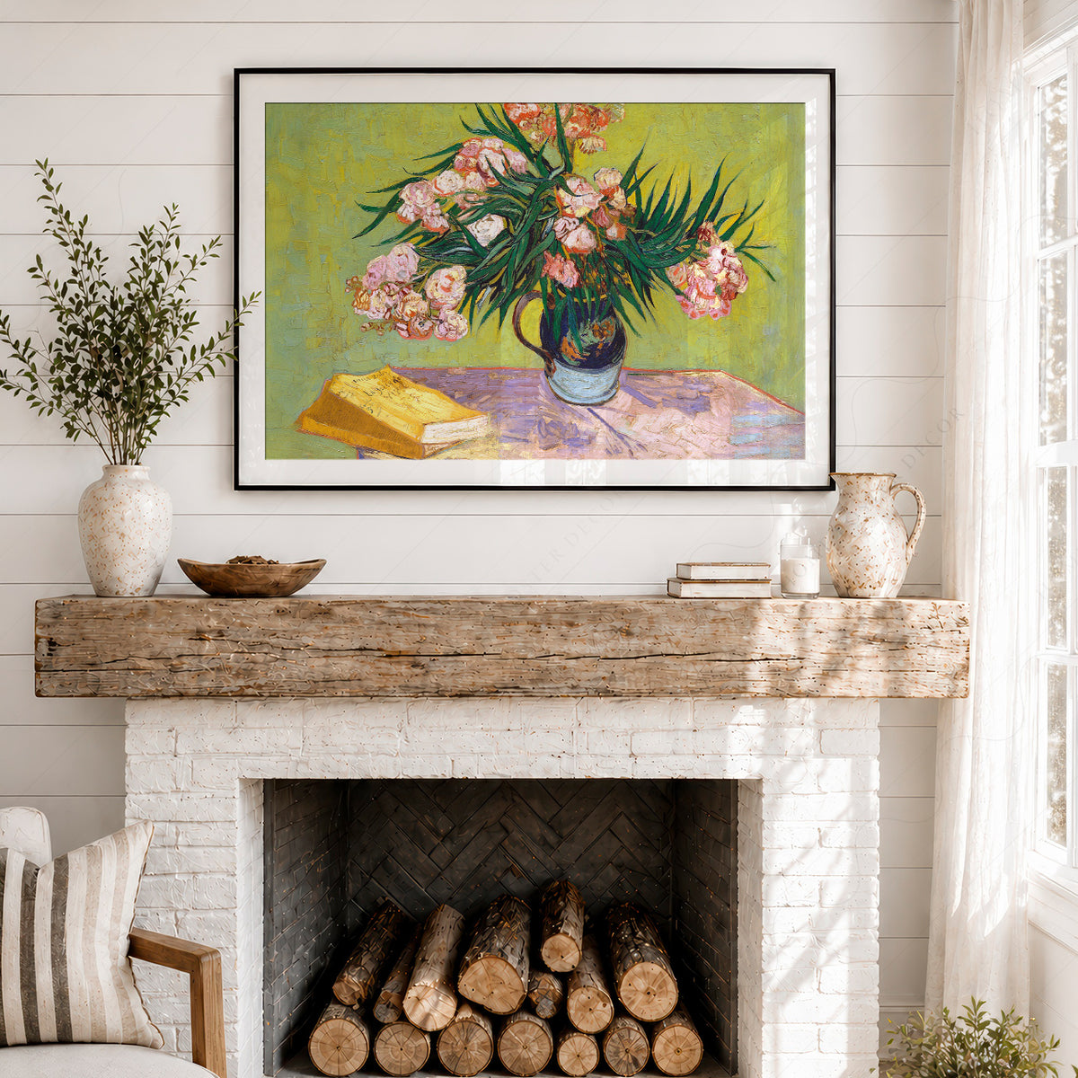 Vincent van Gogh Oleanders Art Print — artwork preview 18
