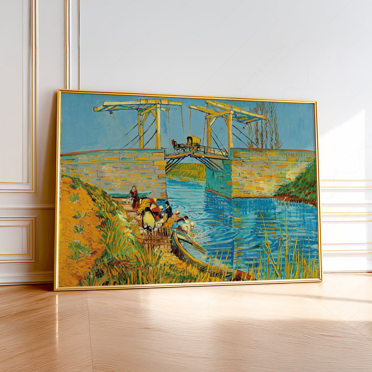 Vincent van Gogh Bridge at Arles Art Print — artwork preview 1