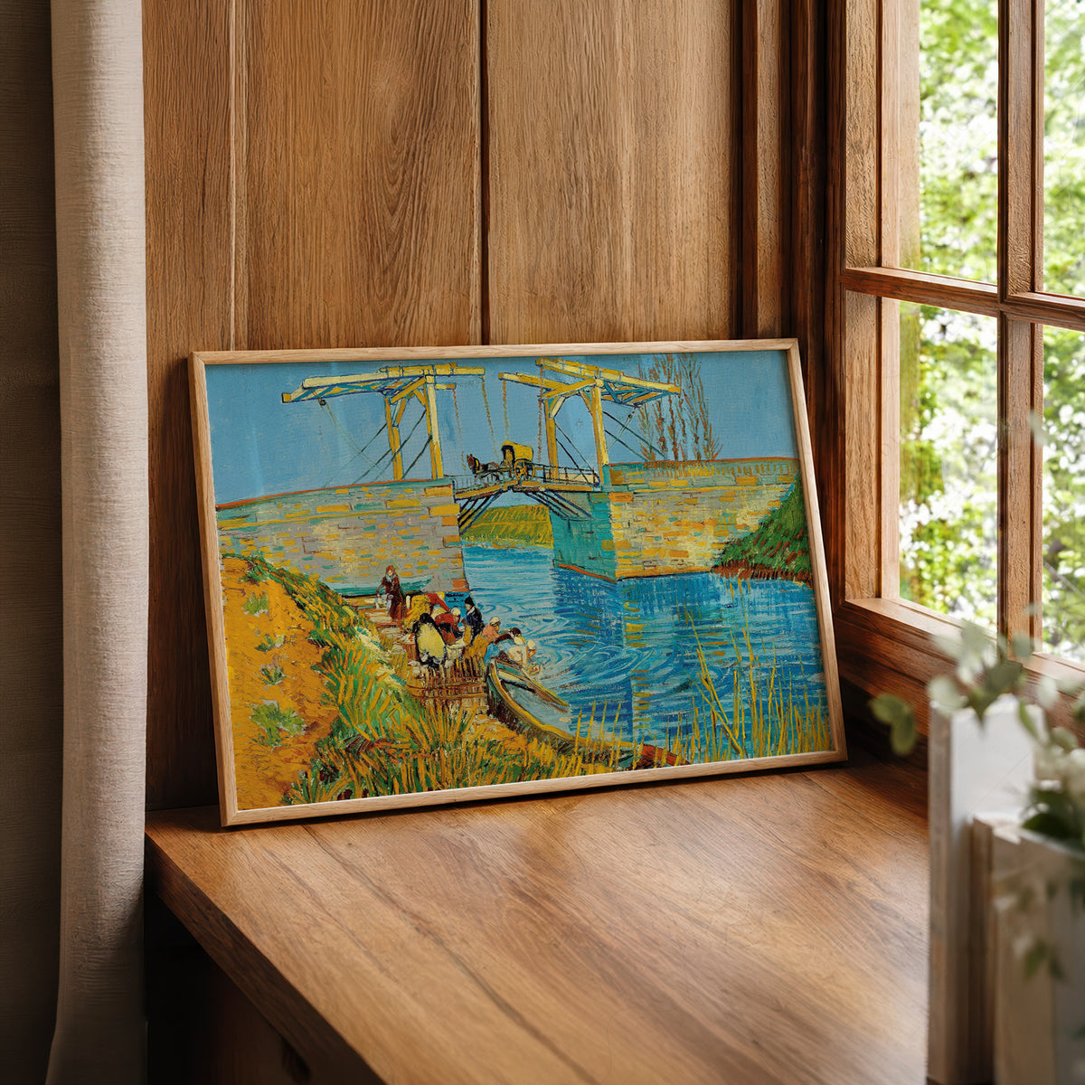 Vincent van Gogh Bridge at Arles Art Print — artwork preview 22