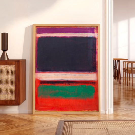 Mark Rothko Untitled Art Print – Abstract Expressionist Wall Art Poster — artwork preview 5