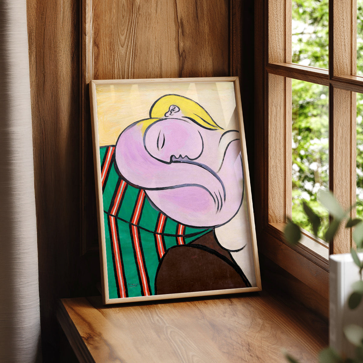 Pablo Picasso Woman with Yellow Hair Art Print — artwork preview 7