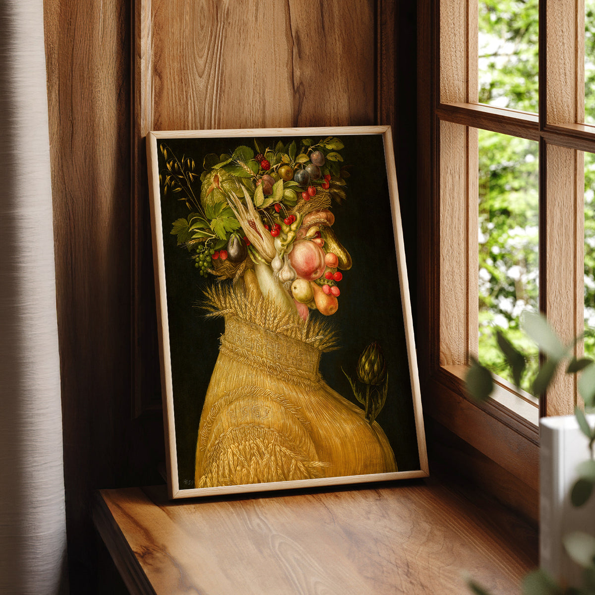 Giuseppe Arcimboldo Harvest Portrait Art Print — artwork preview 7