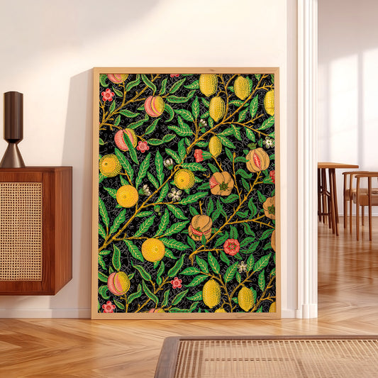 William Morris Fruit Pomegranate Print – Victorian Botanical Wall Art — artwork preview 5