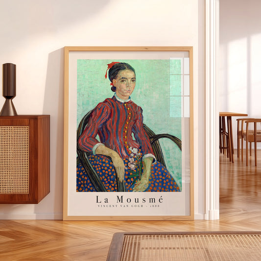 Vincent van Gogh La Mousmé Art Print — artwork preview 5