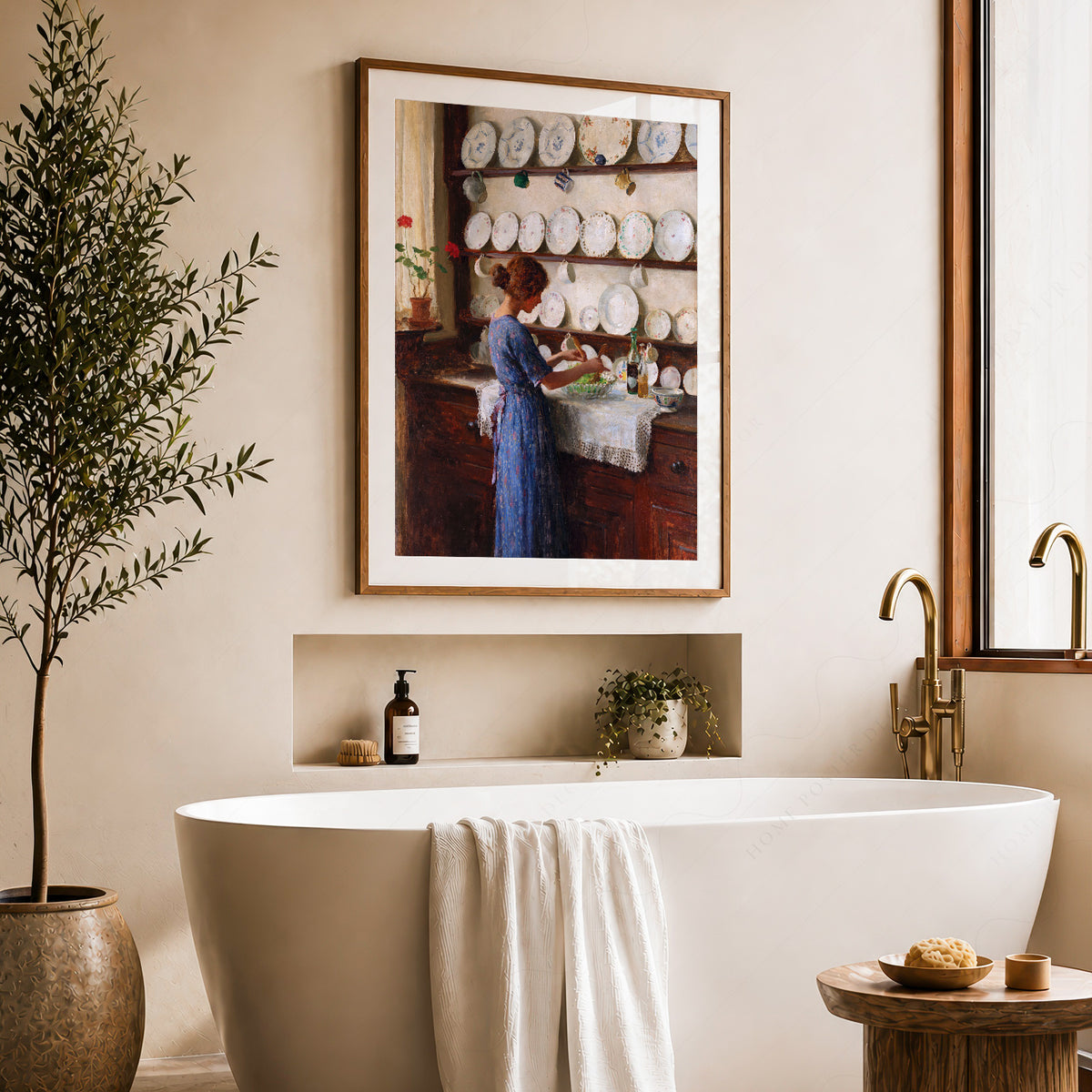 William Kay Blacklock Kitchen Scene Art Print – Victorian Wall Decor Poster — artwork preview 22