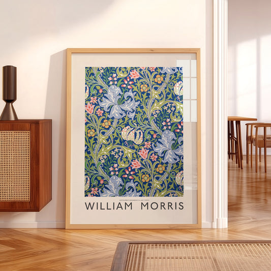 William Morris Golden Lily Art Print – Botanical Wall Art Poster — artwork preview 5