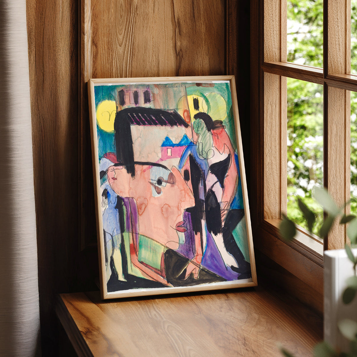 Ernst Ludwig Kirchner Self-Portrait Art Print — artwork preview 7