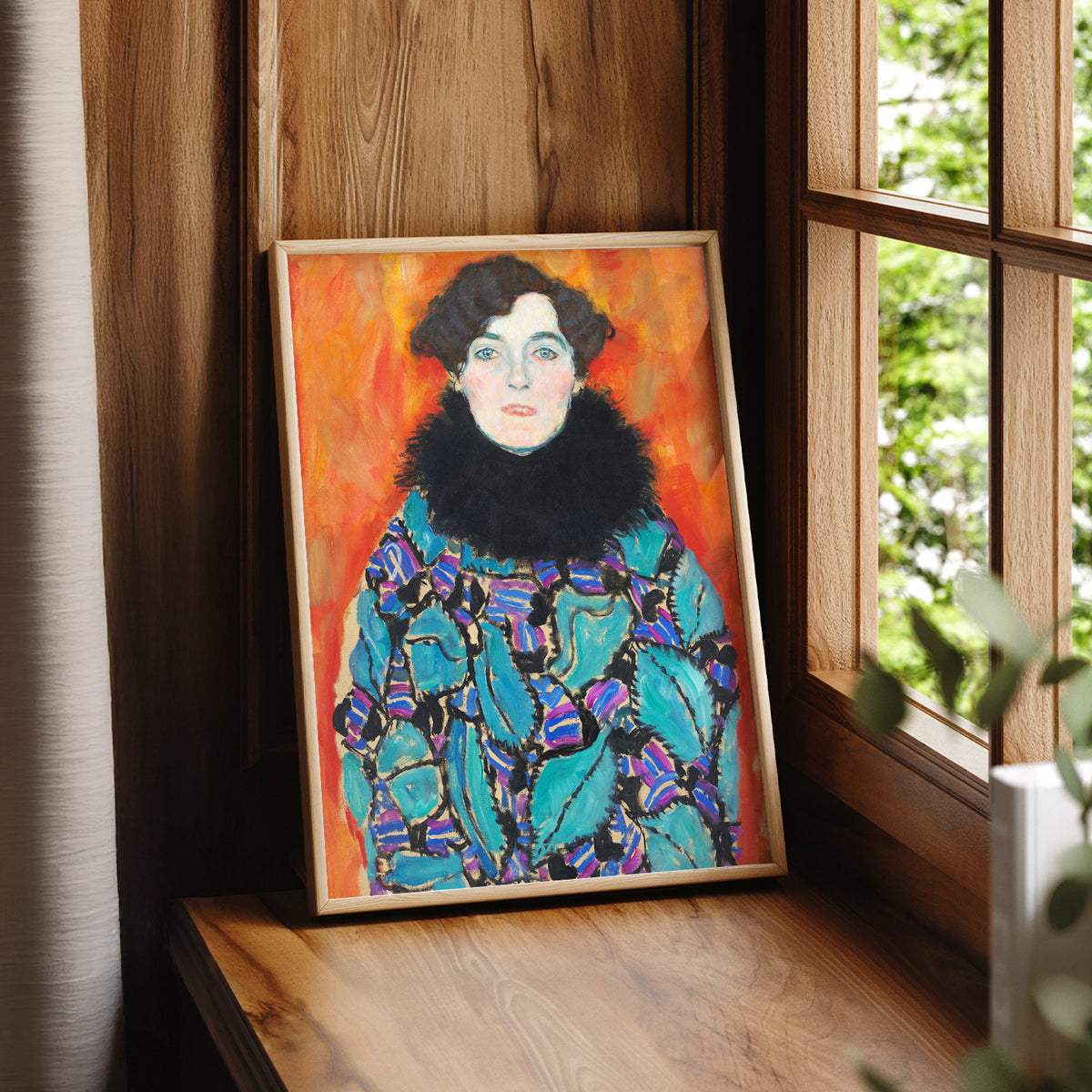 Gustav Klimt Portrait of Johanna Staude Art Print — artwork preview 7