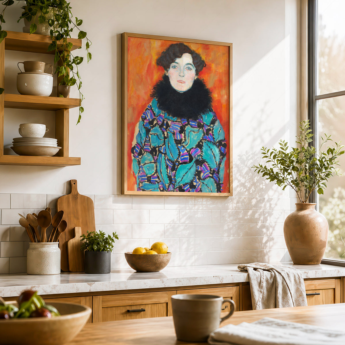Gustav Klimt Portrait of Johanna Staude Art Print — artwork preview 23