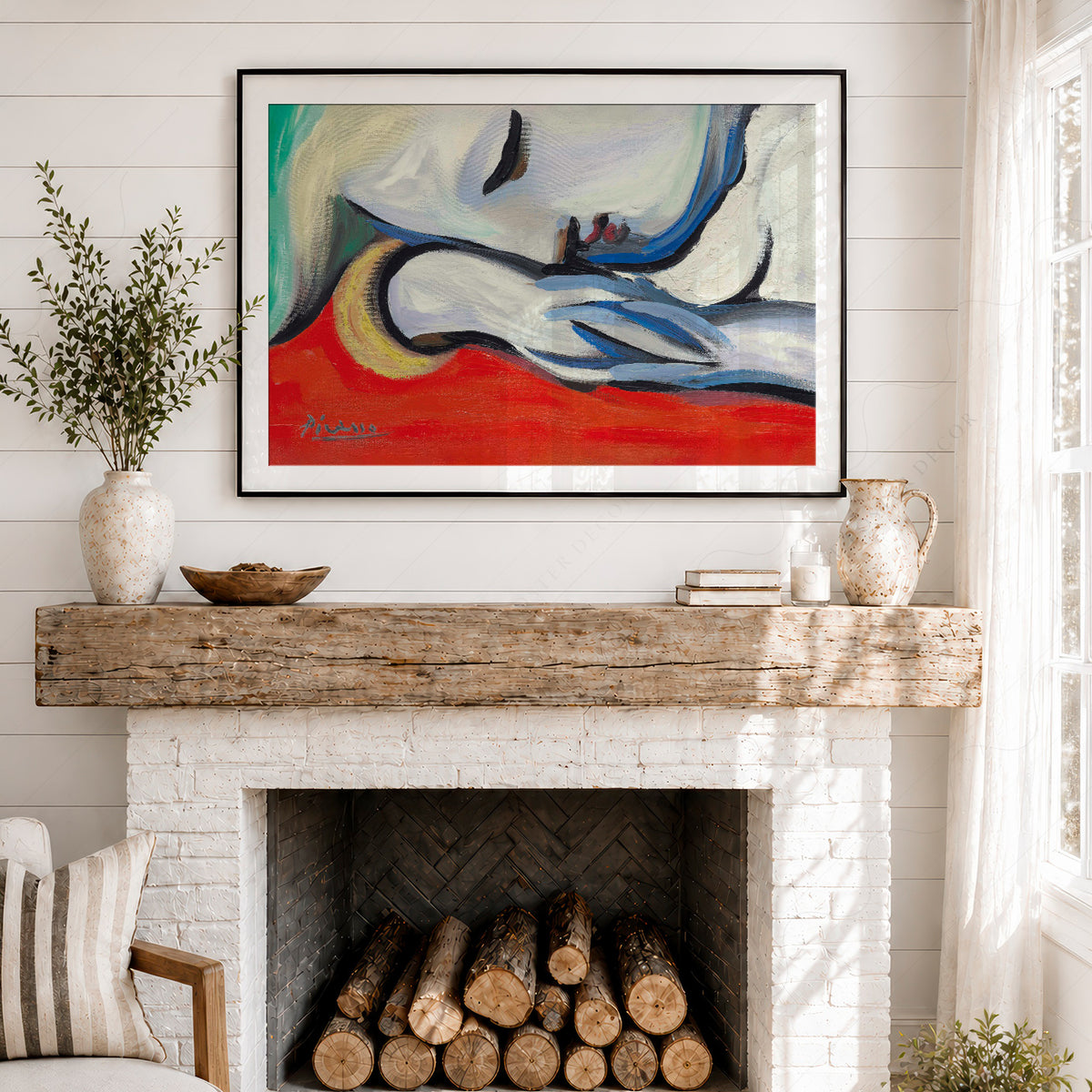 Pablo Picasso Le Repos Art Print – Modern Cubist Wall Art Poster — artwork preview 18