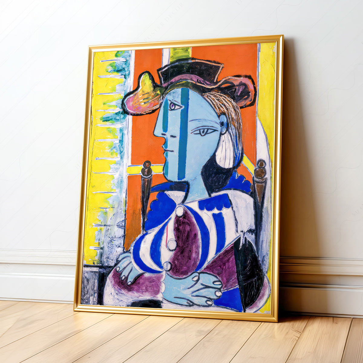Pablo Picasso Woman with Crossed Arms Art Print — artwork preview 1