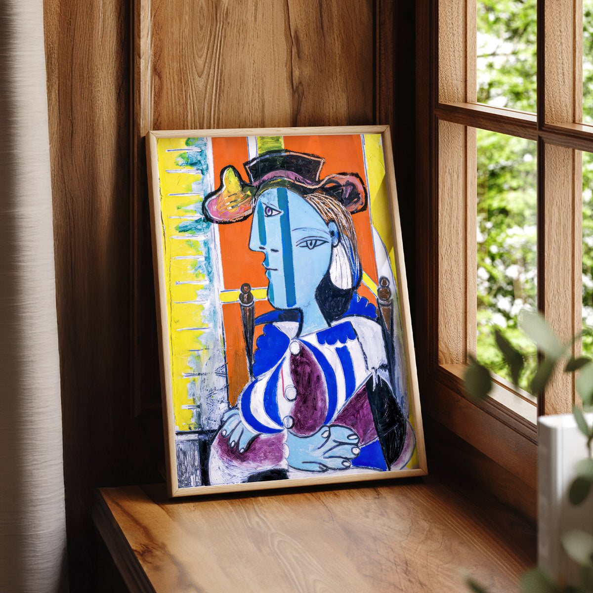 Pablo Picasso Woman with Crossed Arms Art Print — artwork preview 7