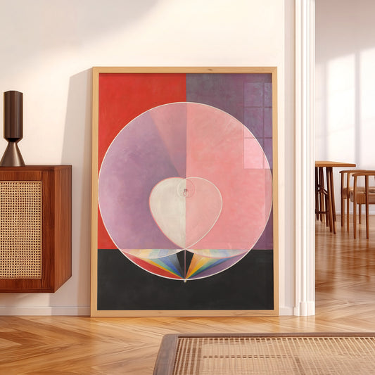 Hilma af Klint Doves No. 2 Art Print – Abstract Spiritual Wall Art — artwork preview 5
