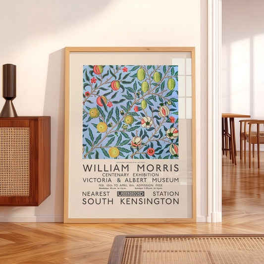 William Morris Fruit Pomegranate Art Print – V&A Exhibition Poster — artwork preview 5
