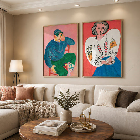 Henri Matisse Young Sailor & La Blouse Roumaine Print Set – Museum Wall Art — artwork preview 12