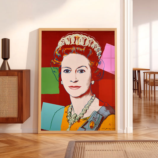 Andy Warhol Queen Portrait Pop Art Art Print — artwork preview 5