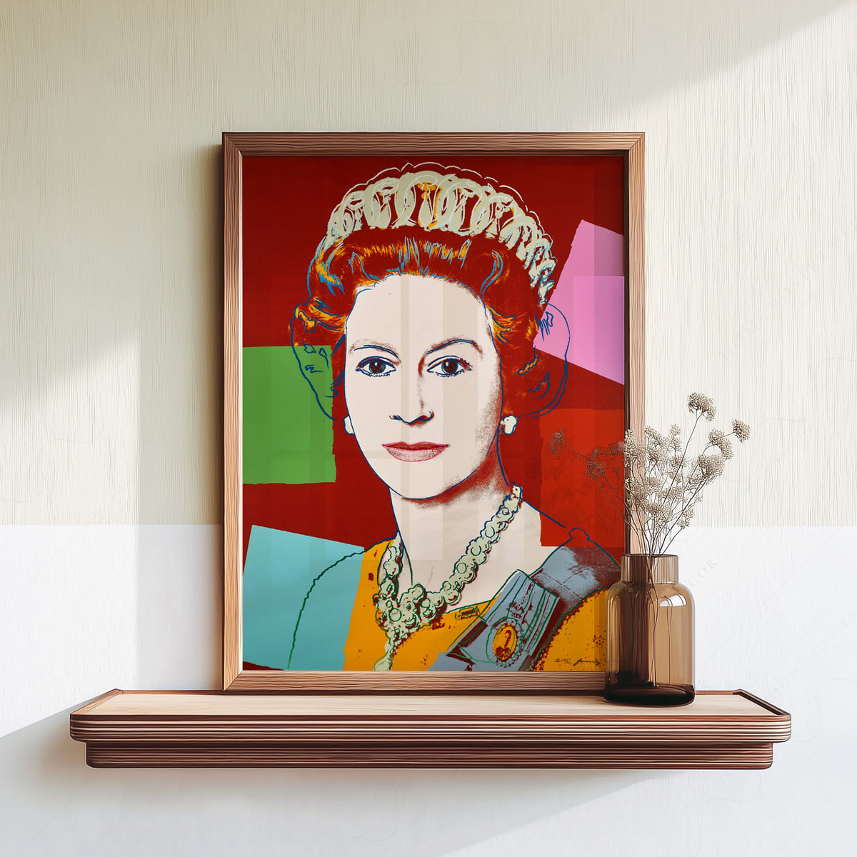Andy Warhol Queen Portrait Pop Art Art Print — artwork preview 18