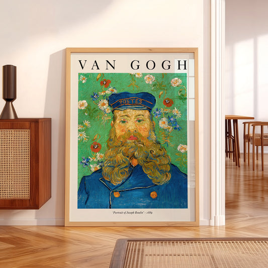 Van Gogh Portrait of Joseph Roulin Art Print – Famous Painting Wall Decor — artwork preview 5