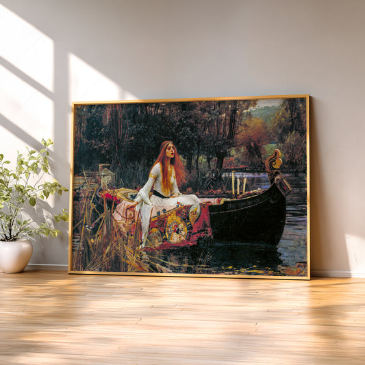 John William Waterhouse The Lady of Shalott Art Print — artwork preview 2