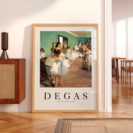 Edgar Degas The Dance Class 1874 Art Print – Impressionist Ballet Poster — artwork preview 5