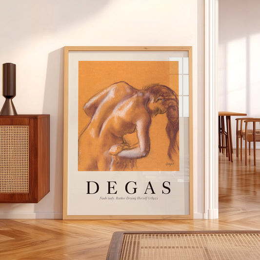 Edgar Degas Bather Drying Herself Art Print – Impressionist Wall Decor — artwork preview 5