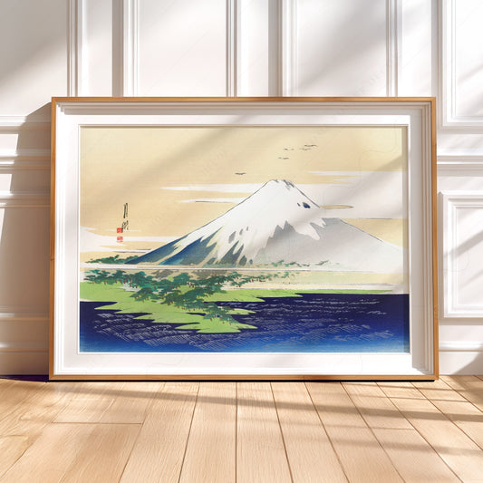 Ogata Gekkō Mount Fuji Art Print – Vintage Japanese Woodblock Poster — artwork preview 5
